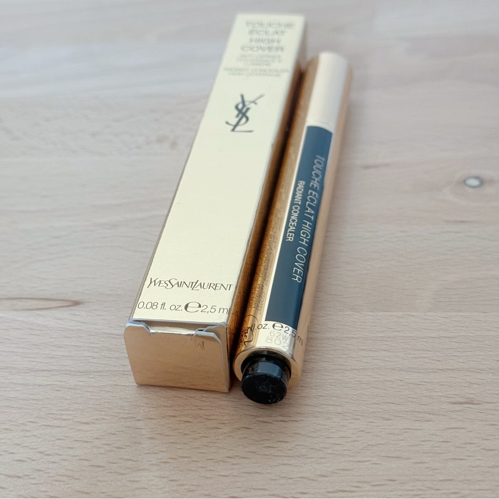 YSL TOUCHE ÉCLAT HIGH COVER RADIANT CONCEALER #3 Almond - Picture 2 of 6